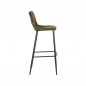 Preview: Σκαμπό Josh bar 42x47x104 εκ Army velvet l black metal