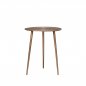Preview: Beistelltisch Nobby 40x40x50 cm Antikes Goldmetall
