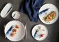 Preview: Ovaler Teller "Bonna Blue Wave" 21cm 12 set