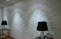 Preview: "Curves" wall panels in white - 1 square meter