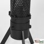 Preview: Floor lamp in industrial design 27x27x145cm