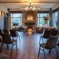 Preview: Stuhl "Detroit Anthracite" aus Kunstleder und Metallgestell in Anthrazit