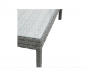 Preview: " Daybed" Sonneninsel, Rund-Lounge, 1 Sofa mit klappbarem Dach, 1 Hocker und 1 Tisch.