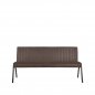 Preview: Πάγκος τραπεζαρίας Matz 175x62x86 cm ανθρακι