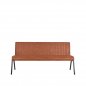 Preview: Πάγκος τραπεζαρίας Matz 175x62x86 cm cognac