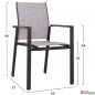 Preview: Dining table set in gray
