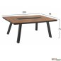 Preview: Dining table set in gray