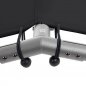 Preview: "Festa Roof" terrace covering 3m x 3m in black made of aluminum and polyester