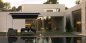 Preview: Terrassenüberdachung "Festa Roof" 4m x 4m in schwarz aus Aluminium und Polyester