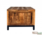 Preview: Moderner couchtisch aus stabilem mangoholz