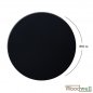 Preview: Werzalit tabletops buy cheap | Table top "Black" Ø 60 cm