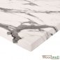 Preview: Werzalit Tischplatten günstig kaufen | Tischplatte "Weißer Marmor" 60x60 cm