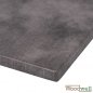 Preview: Werzalit Tischplatten günstig kaufen | Tischplatte "Zement" 60x60 cm