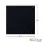 Preview: Werzalit tabletops buy cheap | Table top "Black" 70x70 cm