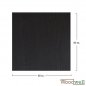 Preview: Werzalit Tischplatten günstig kaufen | Tischplatte "Wenge" 80x80 cm