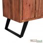 Preview: Sideboard FANCI aus massivem Akazienholz in Naturfarbe | Baumstamm Möbel