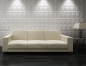 Preview: "Honey" wall panels in white - 1 square meter