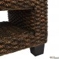 Preview: Handgefertigte Sofaecke Bamboo ROCKY II mit 4 Sitzen und Tisch