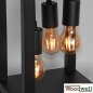 Preview: Tischleuchte im Industriellen Design 23x23x41 cm
