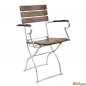Preview: Folding beer garden armchair Kempten in 4 colors