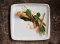 Preview: Square Plate "Bonna Moove" 12 Set  in white Ø28cm-22x20cm