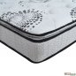 Preview: Matratze Continuous Spring mit Overlay einseitig 150 x 200 cm