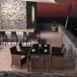 Preview: California outdoor armchair in brown