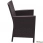 Preview: California outdoor armchair in brown