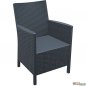 Preview: Outdoor-Sessel California in Grau
