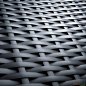 Preview: Polyrattan-Gartenstuhl Florida I XXL - Bistrostuhl aus Kunststoff mit Einer max. Belastbarkeit von: 160 kg I erhältlich Grau