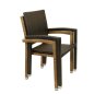 Preview: PORTO stacking armchair available in black