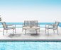 Preview: "PIONEER" LOUNGESET 4-TEILIG AUS STAHL