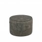 Preview: Hocker Tibo 55x55x40 cm Jäger Velours