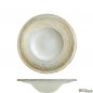 Preview: Set of 6 Premium Porzellan Bonna Patera Pastateller 6 Set 28 cm- 400 cc beige