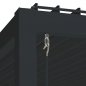 Preview: Terrassenüberdachung "Reflect" 3m x 4m in Anthrazit aus Aluminium