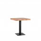 Preview: Esstisch Restaurant 70 x 70 cm Rechteck Rough Mango-Holz/Metall LABEL51