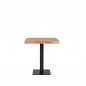 Preview: Esstisch Restaurant 70 x 70 cm Rechteck Rough Mango-Holz/Metall LABEL51