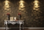 Preview: "Square" wall panels in white - 1 square meter