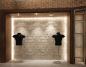 Preview: "Square" wall panels in white - 1 square meter