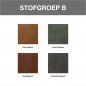 Preview: Sofa Arezzo 3-Sitzer Taupefarbenes Leder 62x208x100  cm