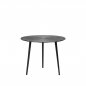 Preview: Couchtisch Nobby 50x50x40 cm Schwarzes Metall