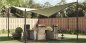 Preview: Terrace covering "Festa" 4m x 4m in black made of aluminum and polyester