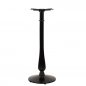 Preview: "Sienna" table base made of steel 110cm high in black