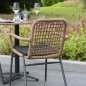 Preview: Outdoor Sessel "Atrope" aus Seilgeflecht und Aluminium in natürlichem beige