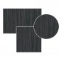 Preview: Επιτραπέζιο μελαμίνη "Hacienda Black" 70x70cm πάχος 25mm