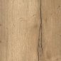 Preview: Table top melamine "Oak Nature" 80x80cm 25mm thickness