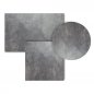 Preview: HPL table top "Enfiber Cloud" Ø60cm 12mm thick