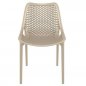 Preview: Stuhl "Air" aus Polypropylen in taupe
