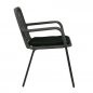 Preview: Outdoor Sessel "Atrope" aus Seilgeflecht und Aluminium in grau