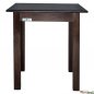 Preview: Tisch aus Buchenholzbeinen und MDF Oberfläche in Farbe Wenge